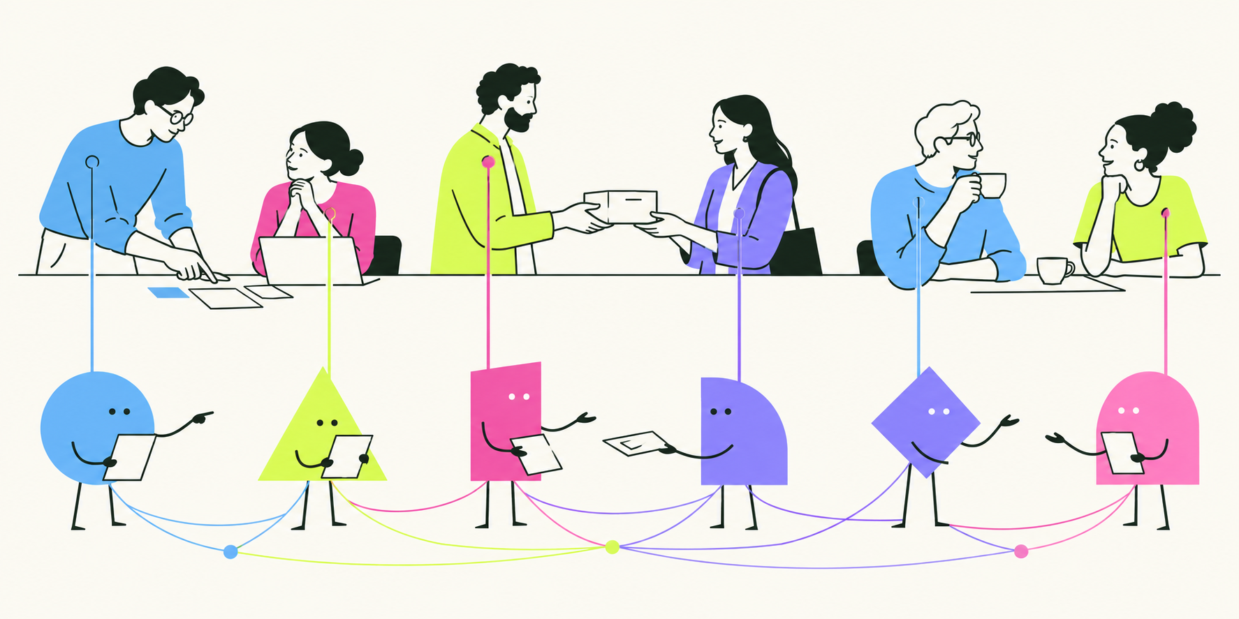 A parallel society of people and their agents